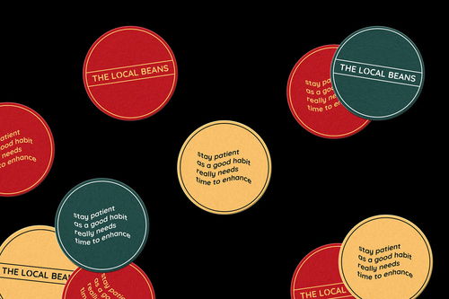 平面設計如何為The Local Beans咖啡品牌塑造獨特形象